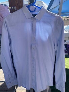 Primark Light Blue Men's Dress Shirt